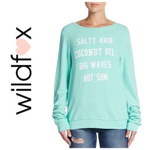 💋 Wildfox 💋 Salty Hair Baggy Beach Jumper